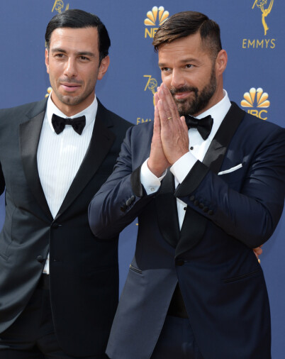 FIKK EN SØNN: Ekteparet Ricky Martin og Jwan Yosef avslørte at de hadde fått et nytt tilskudd i familien. Foto: NTB Scanpix FIKK EN SØNN: Ekteparet Ricky Martin og Jwan Yosef avslørte at de hadde fått et nytt tilskudd i familien. Foto: NTB Scanpix